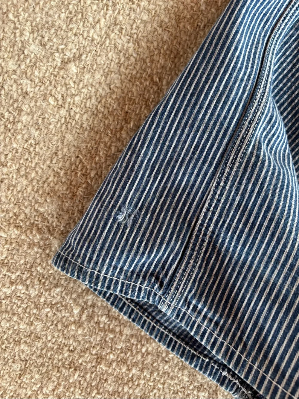 Vintage Lee Engineer Striped Bibs